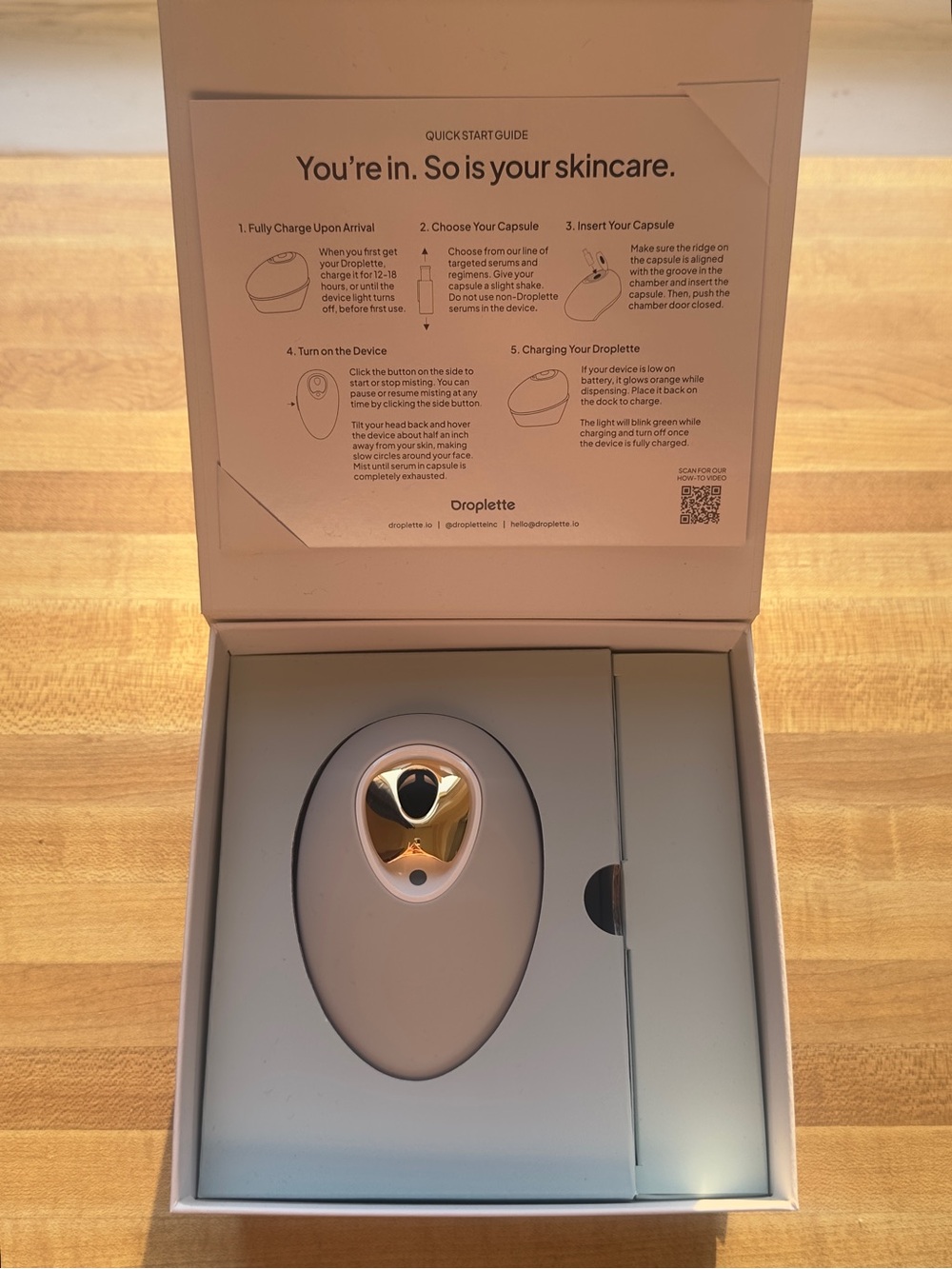 New - Droplette Device Ultra
